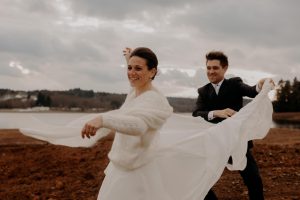 Mariage en Corrèze sous la neige | Le joli jour de PY & Marie