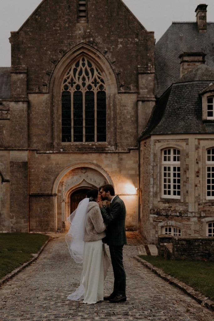 Mariage d'hiver en Normandie au château de Crosville-Clem & Matth-©Diane Barbier Photographe (13)
