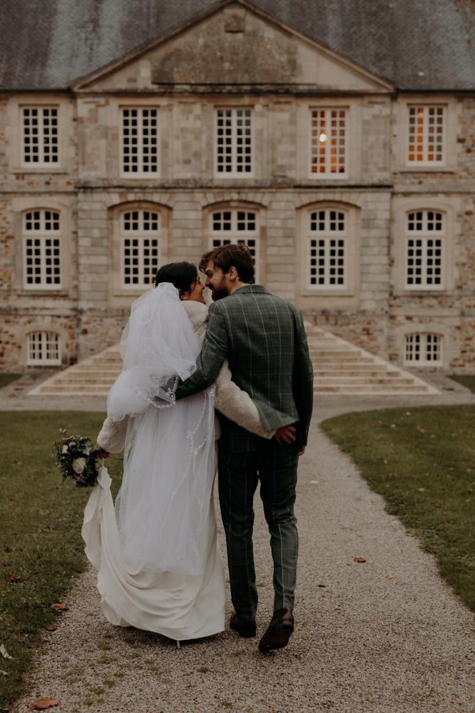 Mariage d'hiver en Normandie au château de Crosville-Clem & Matth-©Diane Barbier Photographe (7)