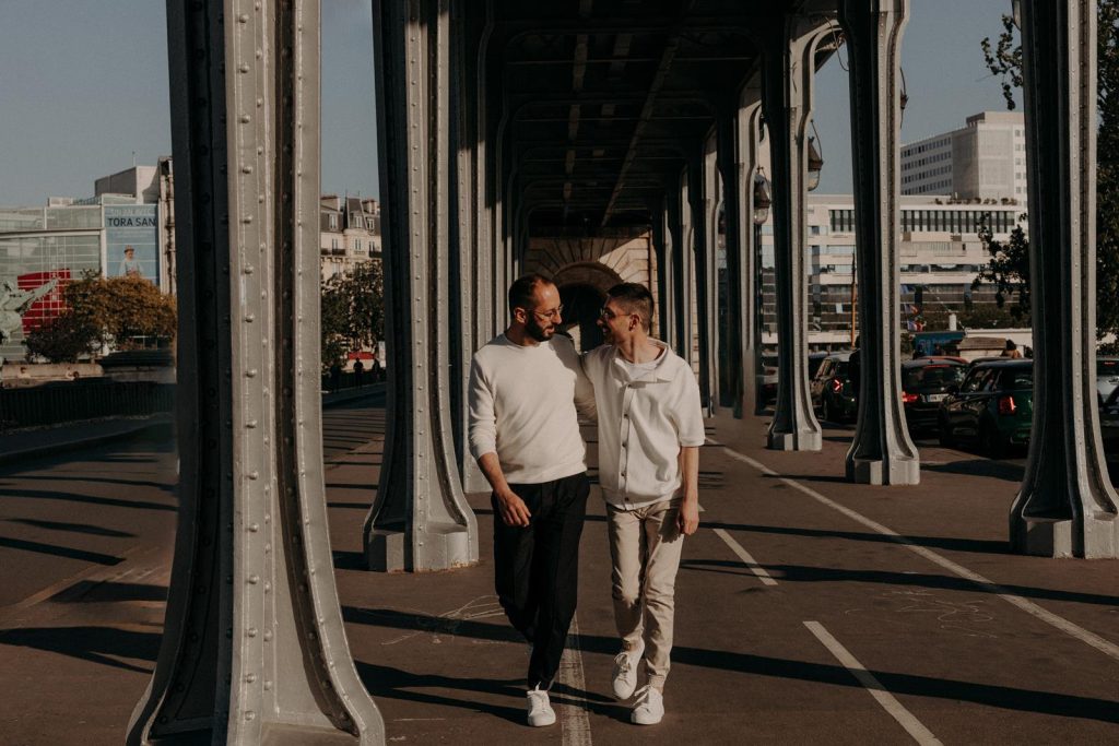 Séance Engagement à Paris Kévin & Seb Diane Barbier Photographe (12)