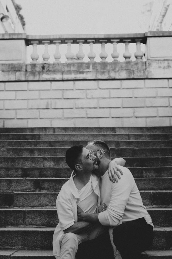 Séance Engagement à Paris Kévin & Seb Diane Barbier Photographe (6)