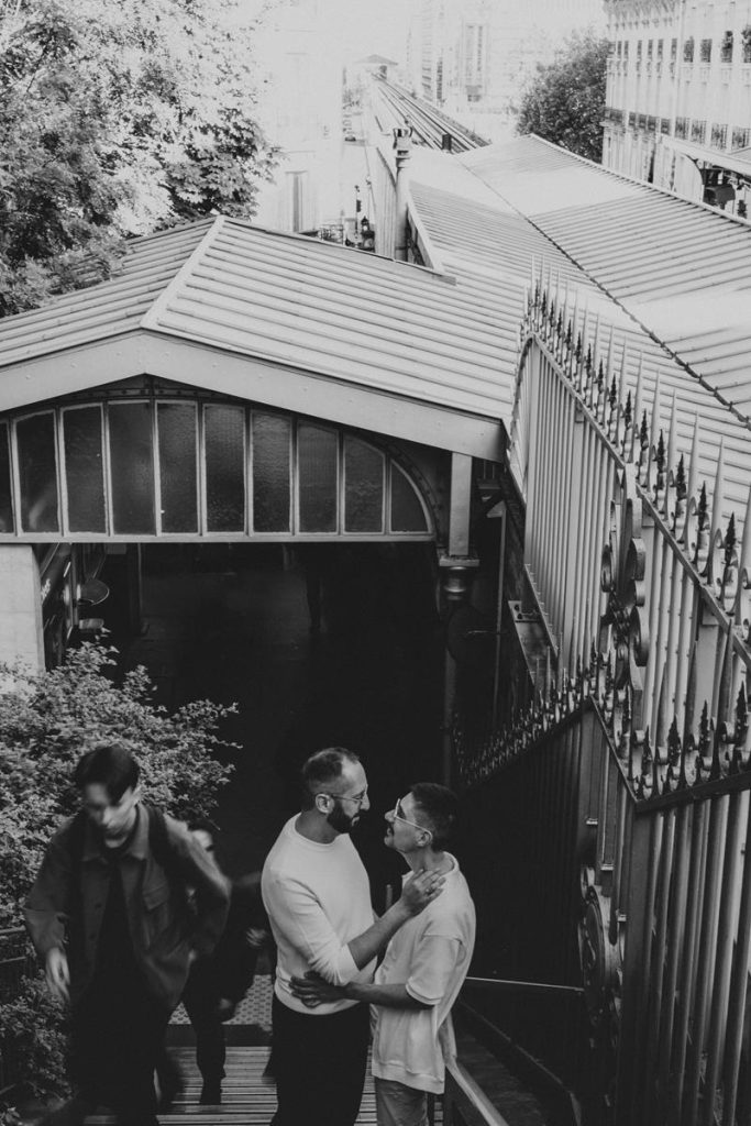 Séance Engagement à Paris Kévin & Seb Diane Barbier Photographe (8)