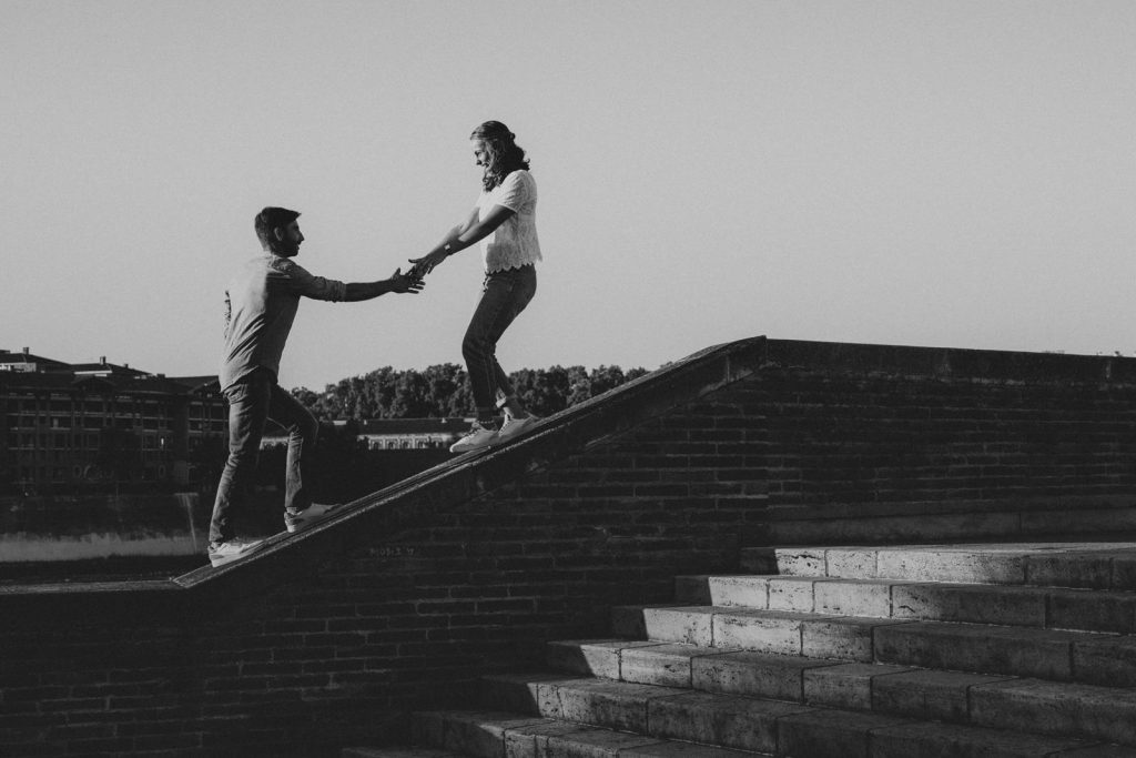 Séance Engagement à Toulouse Karine & Cédric Diane Barbier Photographe (15)