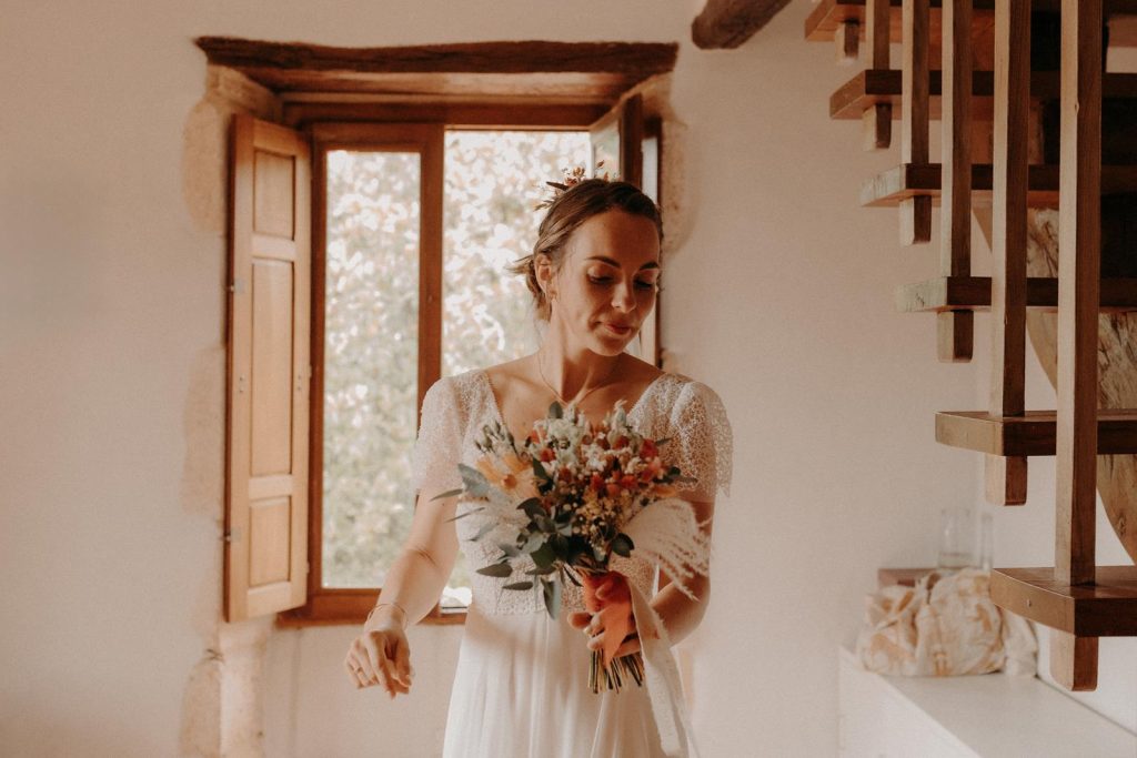 Mariage Génial Sous La Pluie Dans Le Lot Domaine De Cardou Diane Barbier Photographe (21)