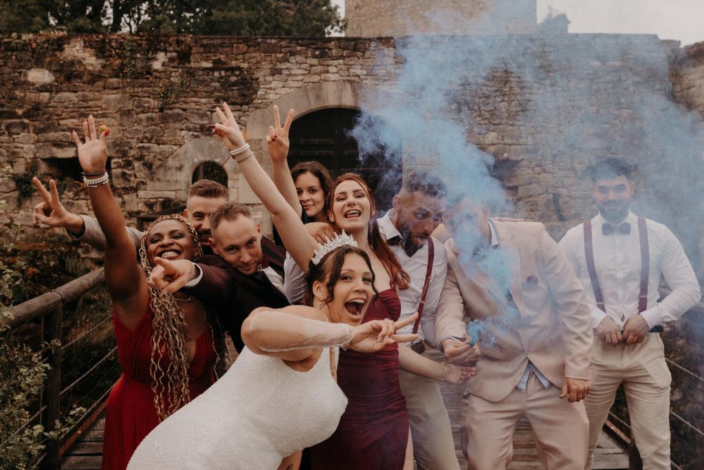 Mariage Déjanté Au Château De Roussillon Clarisse & Kévin Diane Barbier Photographe (58)